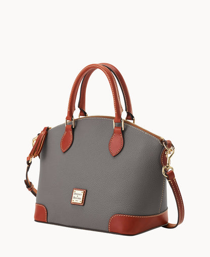 Pebble Grain Geena Satchel